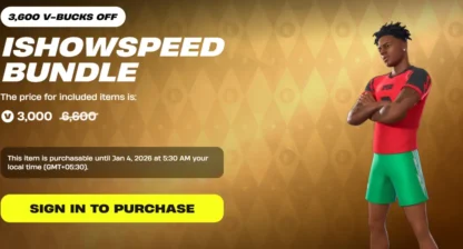 IShowSpeed Officially Joins the Fortnite Icon Series: Everything You Need to Know