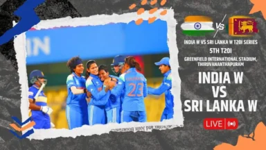 INDW vs SLW LIVE, 5th T20I: India win by 15 runs, take series 5-0