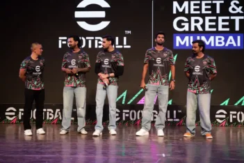 Sunil Chhetri and KL Rahul Join Fans at eFootballs Landmark Mumbai Event