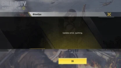 COD Mobile Update Error: Players are facing Issue while updating the game on Android