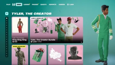Fortnite Item Shop Today January 28 Brings Tyler The Creator Bundle and More