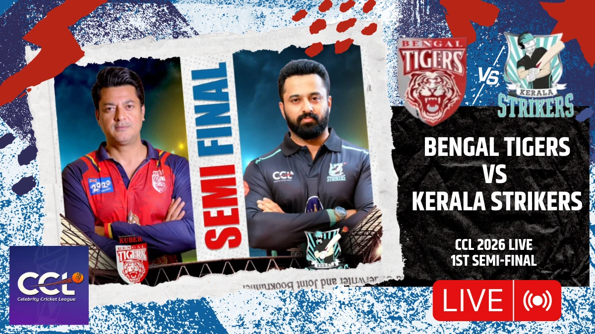 CCL 2026 LIVE: Arjun slams 50 (Kerala 121/2 in 12 overs)