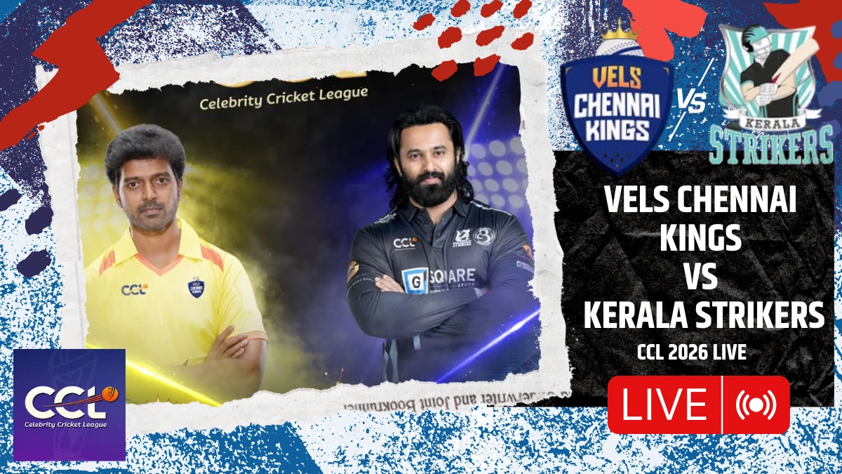 CCL 2026: Kerala Strikers defeat Chennai Kings by 10 runs