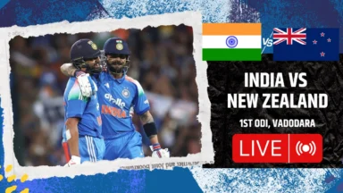 IND vs NZ 1st ODI: Virat Kohli stars again as India beat New Zealand by 4 wickets for 1-0 lead