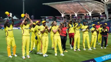 Lowest team totals in T20 World Cup history