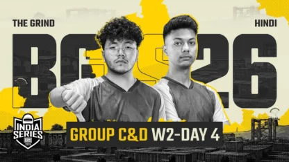 BGIS 2026 The Grind: Week 2 Day 4 - Teams, Schedule, And Stream