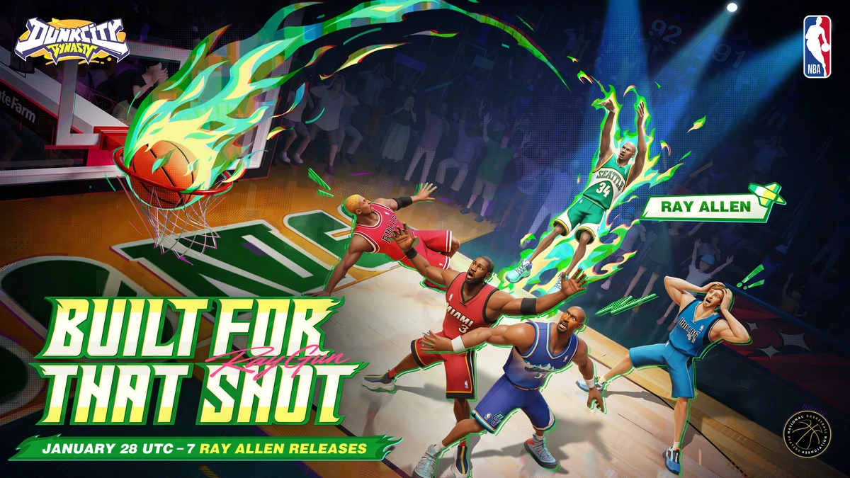 Dunk City Dynasty Season 5 Vol. 2 brings Three NBA Legends, Festive Events and New Themed Outfits