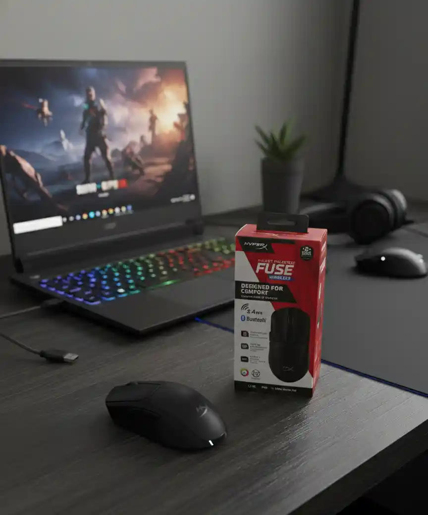 HyperX Pulsefire Fuse Wireless Review: Is it Best Budget Mouse for Gaming?