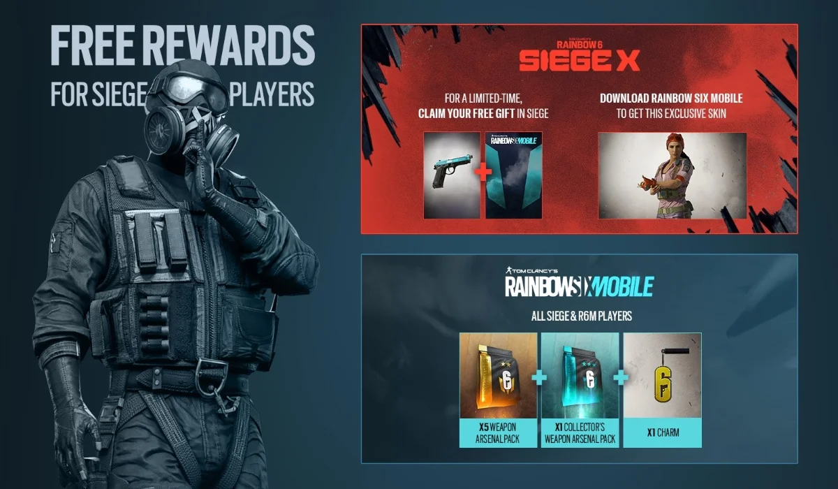 Rainbow Six Mobile Global Release Brings Free Rewards to Siege Players