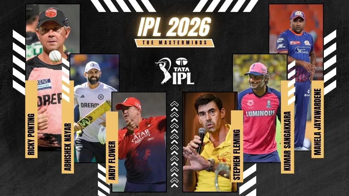 Team-wise head coaches of IPL 2026