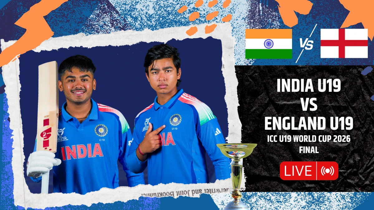 IND U19 vs ENG U19, Under-19 World Cup Final LIVE: (31/1), Suryavanshi looks dangerous