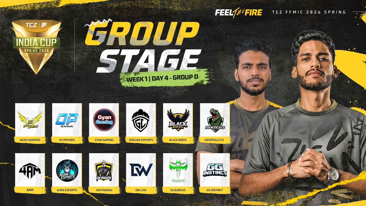 FFMIC 2026 Group Stage Day 4: Teams, Schedule, and Stream