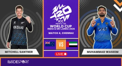 NZ vs UAE Live Score, T20 World Cup 2026: (UAE 112/1 in 13 overs) Alishan scores 50