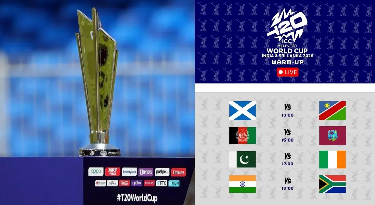 T20 World Cup Warm-up LIVE Score, Feb 4: Namibia 190/3 (17 ovs), JJ Smit departs