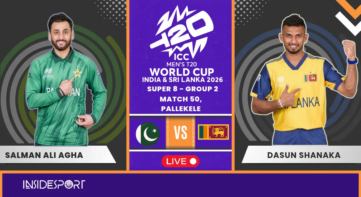PAK vs SL Live Score, T20 World Cup: Sahibzada Farhan blasts 32-ball 50