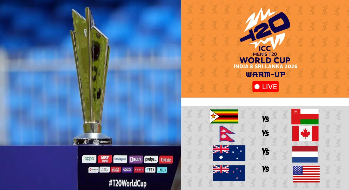 T20 World Cup Warm-up Live, Feb 5: Oman aggressive against Zimbabwe; Nepal bowl vs Canada