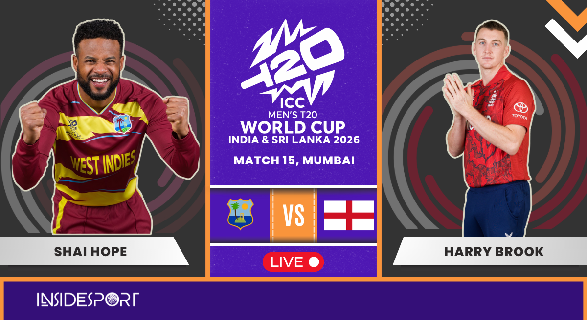 ENG vs WI Live Score: West Indies – 55/3 in 5.5 overs, Hetmyer departs