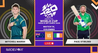 AUS vs IRE LIVE, T20 World Cup: (110/4 in 12 overs) Australia lose wickets in a cluster