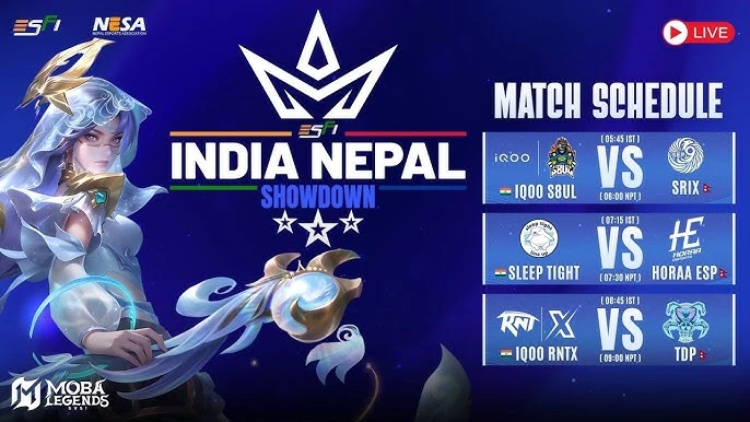 India vs Nepal Showdown (MOBA Legends 5v5): All You Need to Know