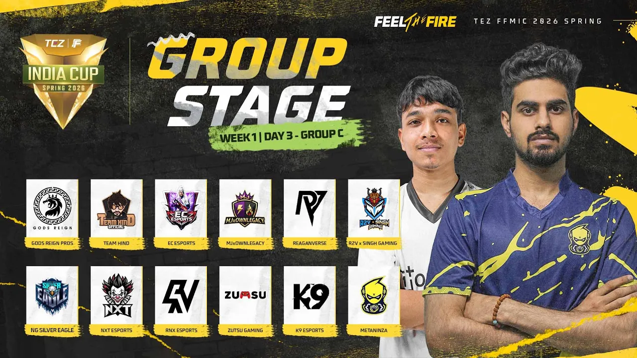 FFMIC 2026 Group Stage Week 1 Day 3 &ndash; Teams, Schedule, and Stream
