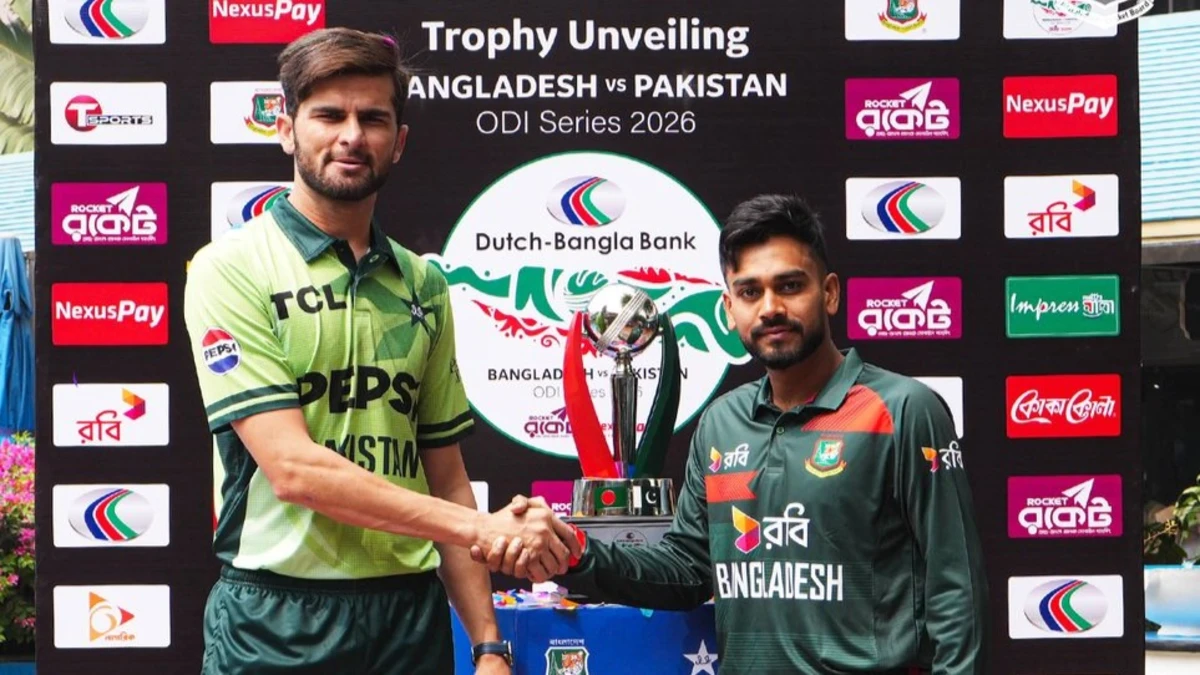 Bangladesh vs Pakistan ODI series 2026: Date, Timing, Venue, Streaming, & More