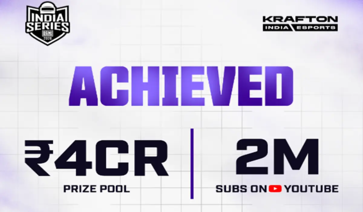 KRAFTON India Announces INR 4 Crore Prize Pool for BGIS 2026 Grand Finals in Chennai