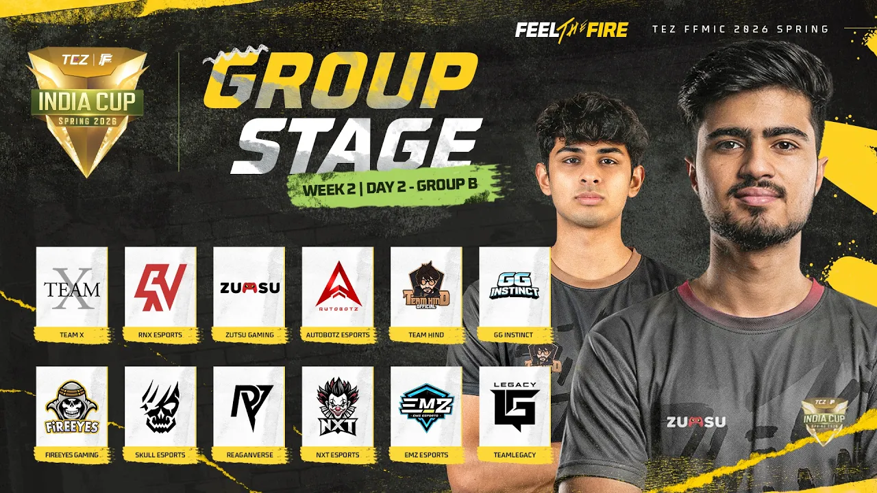 FFMIC 2026 Group Stage Week 2 Group B - Teams, Schedule, and Stream