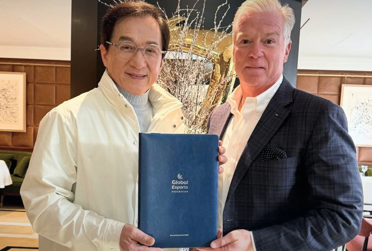 Jackie Chan Named Official Ambassador for Global Esports Games