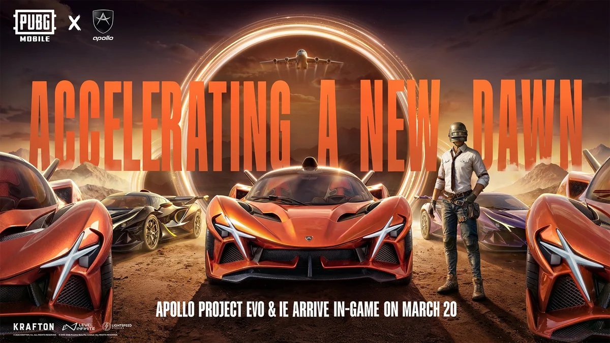 PUBG Mobile x Apollo Automobil Collaboration Is Coming