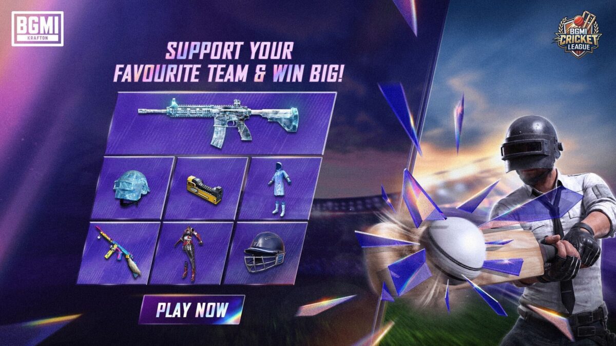 BGMI Cricket League Minigame: How to Play and Win M416 Glacier Skin