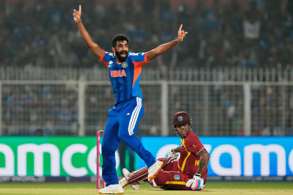 Average of 2.83: Jasprit Bumrah gets ‘bunny’ Shimron Hetmyer out for 6th time in IND vs WI match