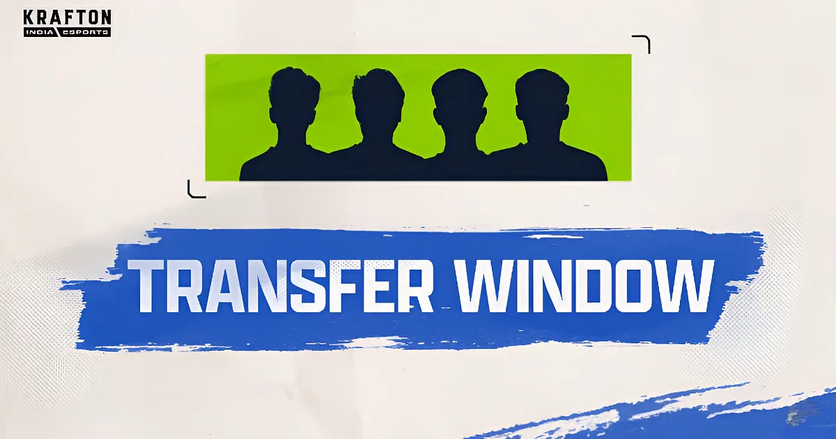 BGMI Esports Transfer Window Will Open On 1st April 2026