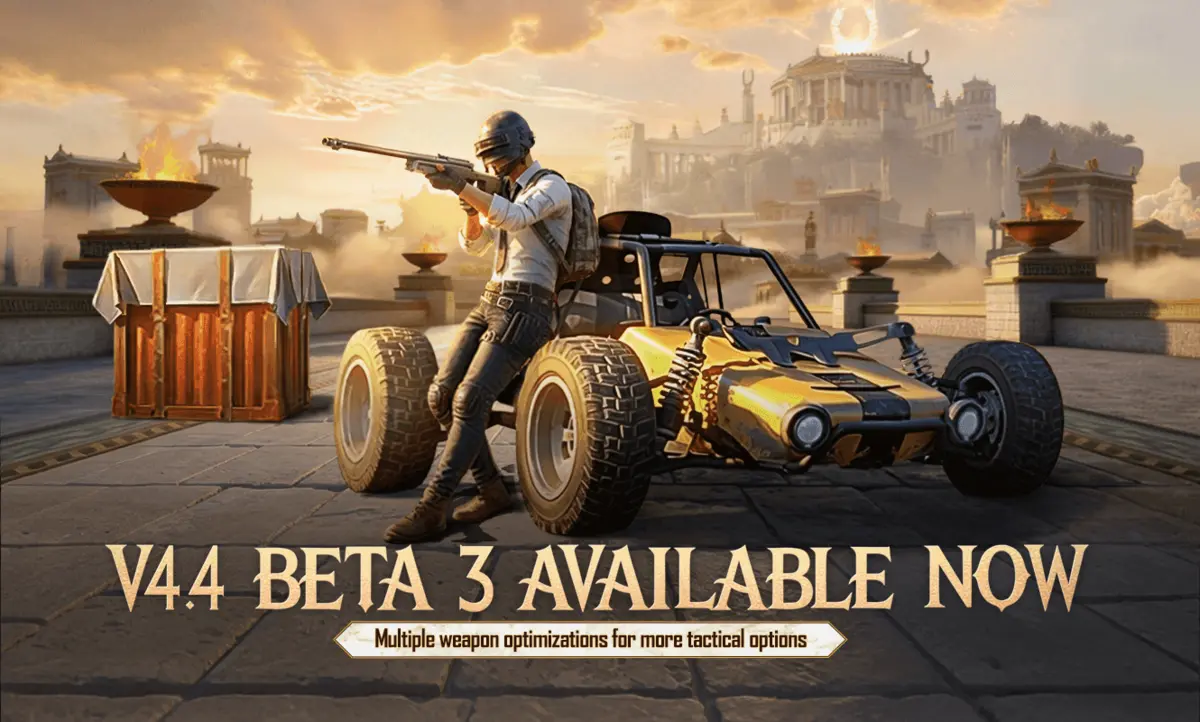 PUBG Mobile 4.4 Update: Weapon Balance Adjustments and More