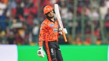 Abhishek Sharma fined over offensive language after controversial catch in KKR vs SRH match