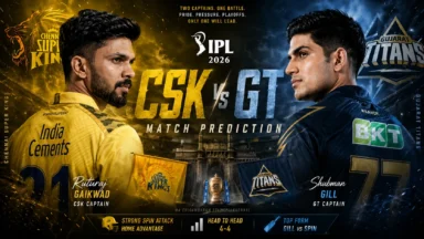 GT vs CSK Match Prediction: Who will win todays IPL 2026 match between Gujarat Titans and Chennai Super Kings?