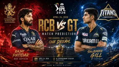 RCB vs GT Match Prediction: Who will win todays IPL 2026 match between Royal Challengers Bengaluru & Gujarat Titans?