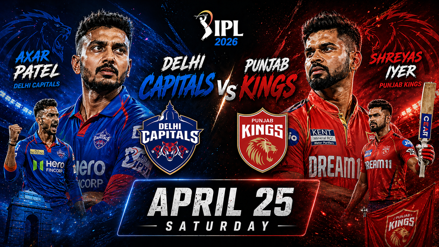 DC vs PBKS Match Prediction: Who will win todays IPL 2026 match between Delhi Capitals & Punjab Kings?