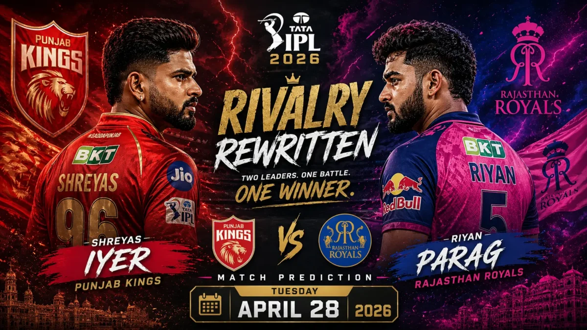 PBKS vs RR match prediction: Who will win today’s IPL 2026 match between Punjab Kings & Rajasthan Royals?
