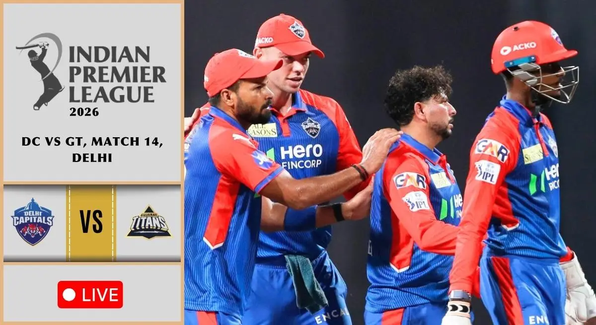 DC vs GT Live Score, IPL 2026: Toss at 7 PM, All eyes on Sameer Rizvi as Gujarat Titans eye first win