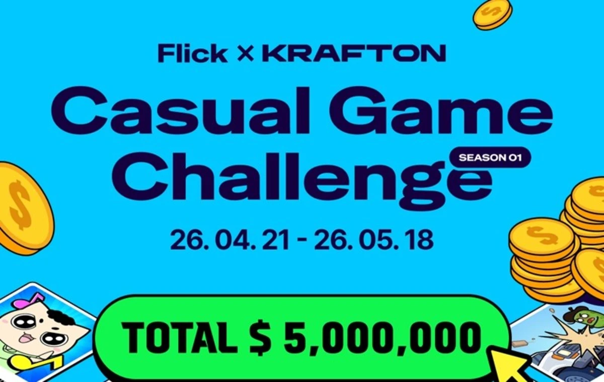 KRAFTON x Neptune Launch ‘Flick’ Global Game Dev Challenge with $5 Million Support Pool