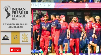 GT vs RCB, IPL 2026: Gujarat Titans chase 156 in 15.5 overs