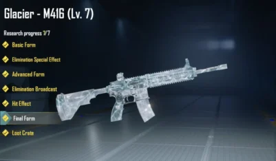 How to get M416 Glacier Skin in BGMI for free?