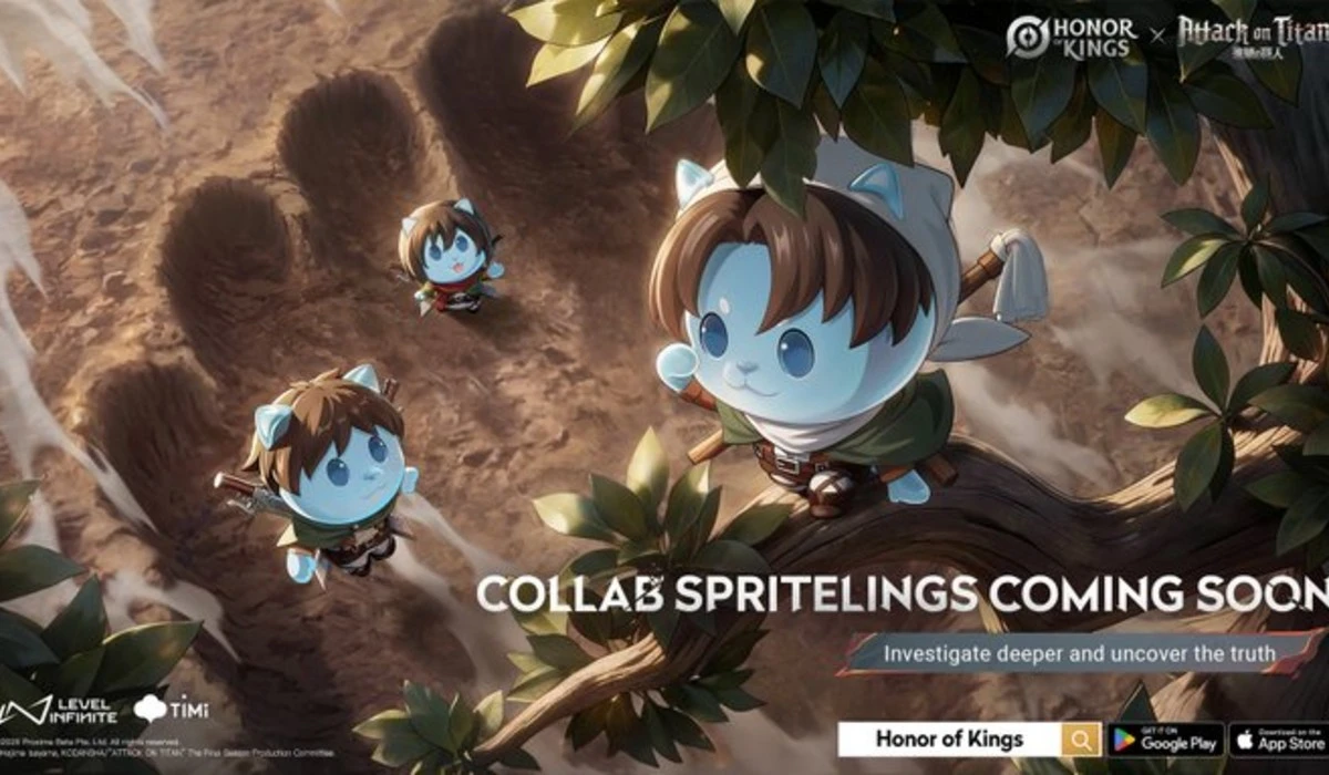 Honor of Kings x Attack on Titan: Collab Spritelings Arrive in the Gorge