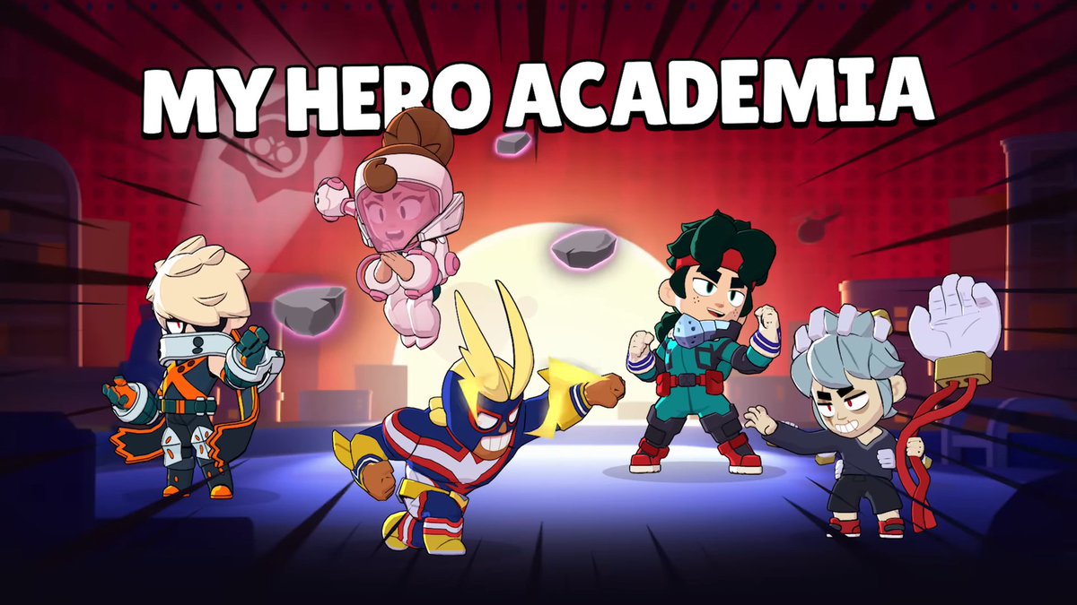 Brawl Stars x My Hero Academia Starts Tomorrow: Free Skin Challenge, and More