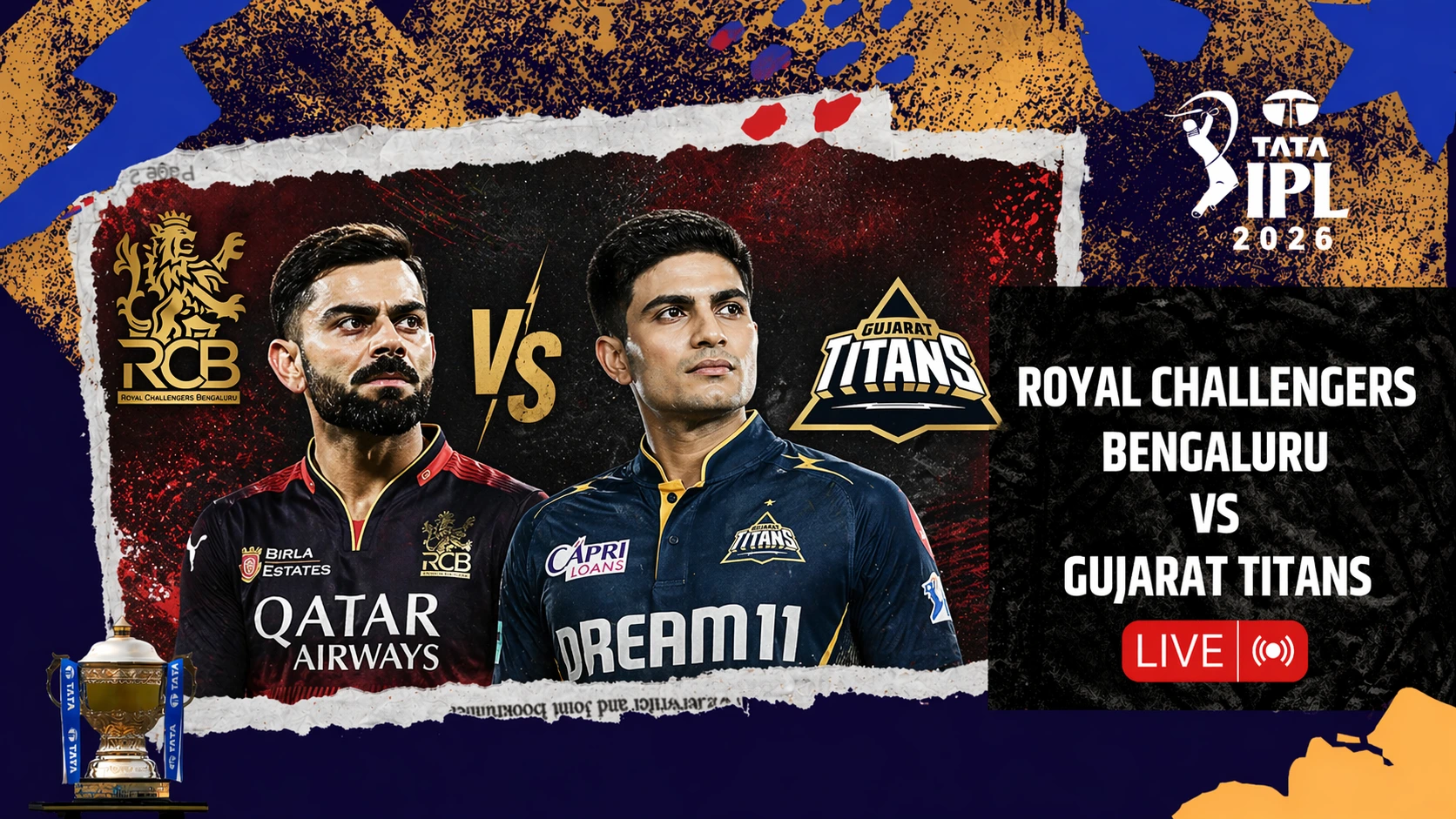 RCB vs GT, IPL 2026: Rajat Patidar and co hand Titans 5-wicket thrashing