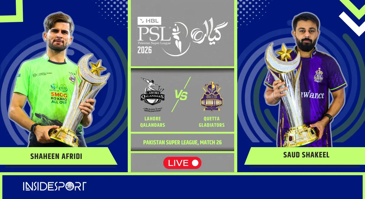 LQ vs QG Live Score, PSL 2026: Lahore lose 4 wickets for 22 runs