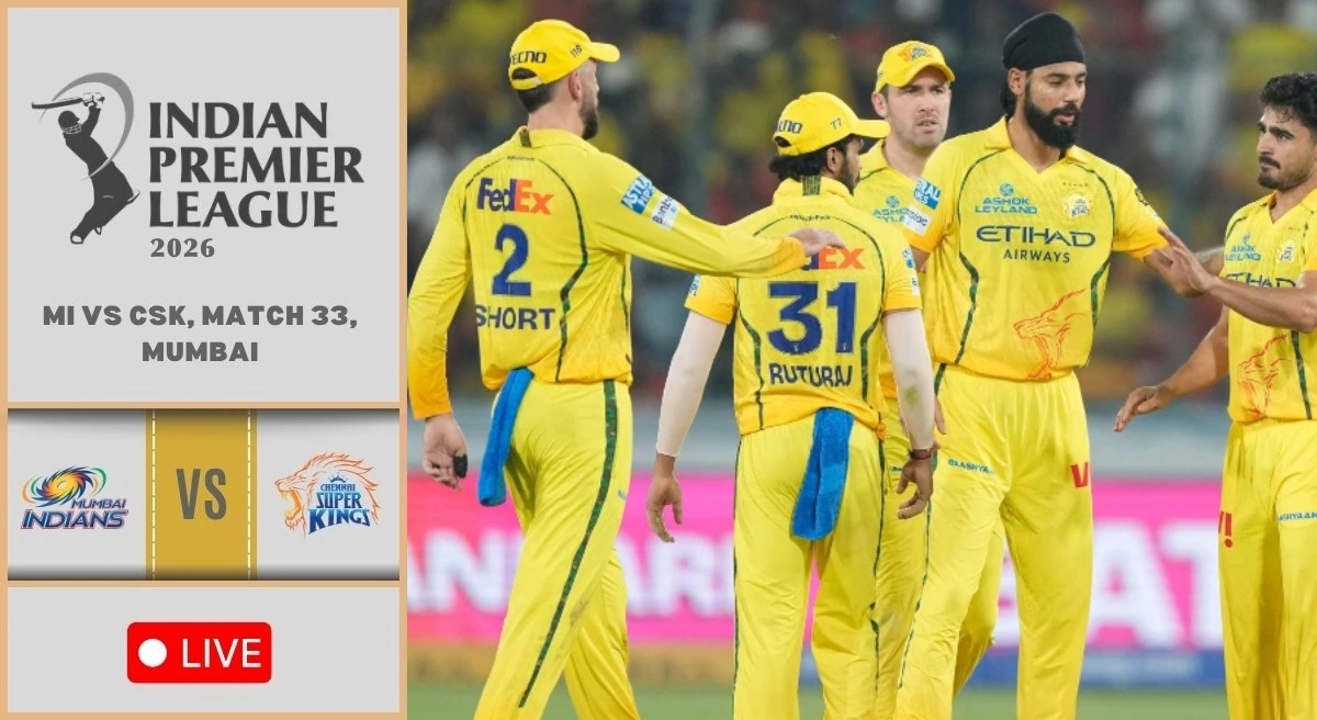 MI vs CSK, IPL 2026: Sanju Samson, Akeal Hosein star as Chennai maul Mumbai by 103 runs