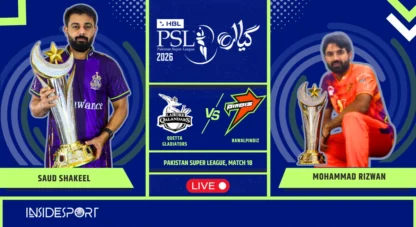 QTG vs RWP Live Score, PSL 2026: Rilee Rossouw on the charge
