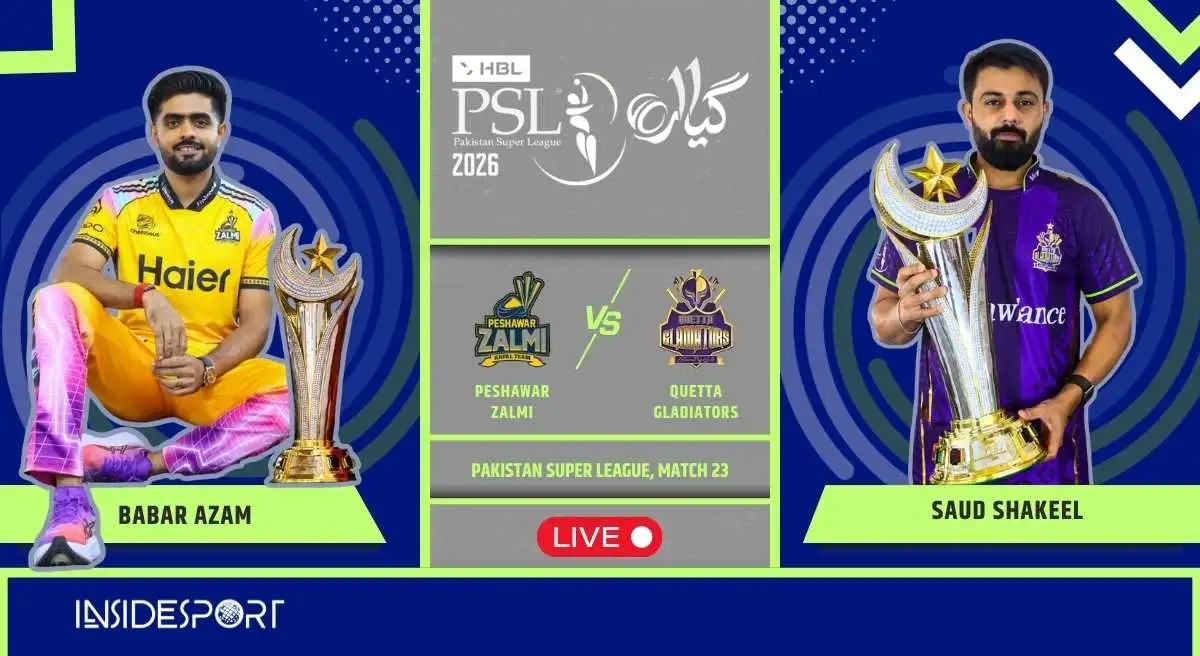PZ vs QG Live Score, PSL 2026: Quetta bundled out for 154, Muqeem bags three