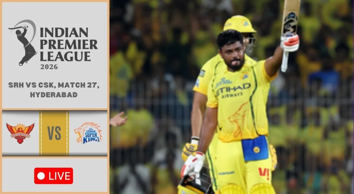 SRH vs CSK, IPL 2026: Sunrisers Hyderabad win by 10 runs